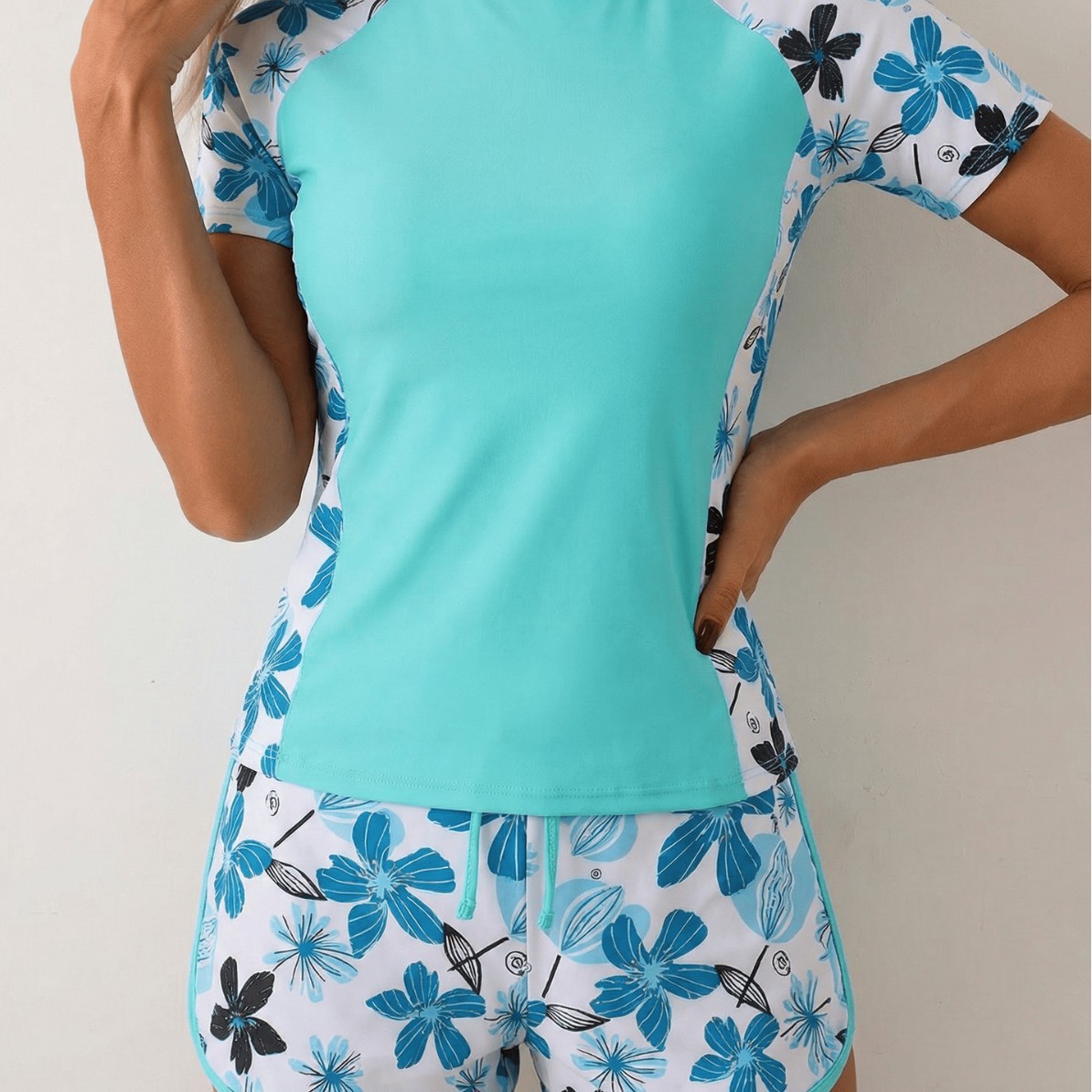 Tankini femme avec short, haut - Crop Top Women avis et prix