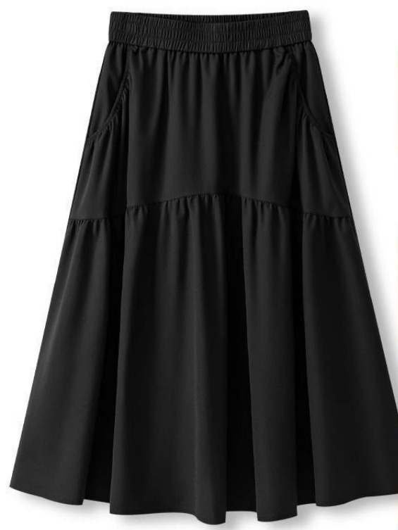Jupe midi évasée confortable t - A-Line Skirt Midi avis et prix