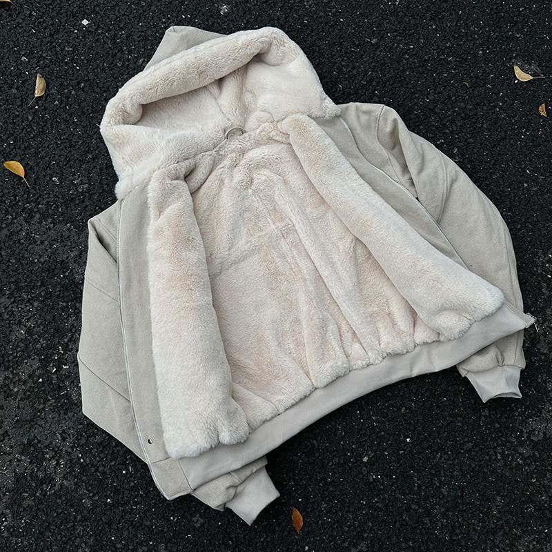 Veste à capuche avec poche cha - Women'S Fashion Quilted Jacket avis et prix