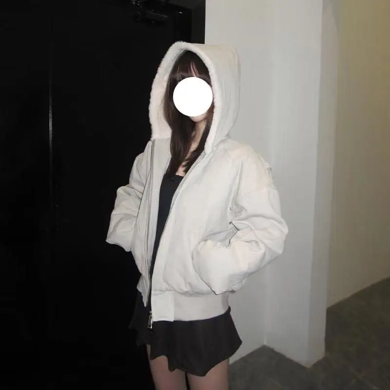 Veste à capuche avec poche cha - Women'S Fashion Quilted Jacket avis et prix