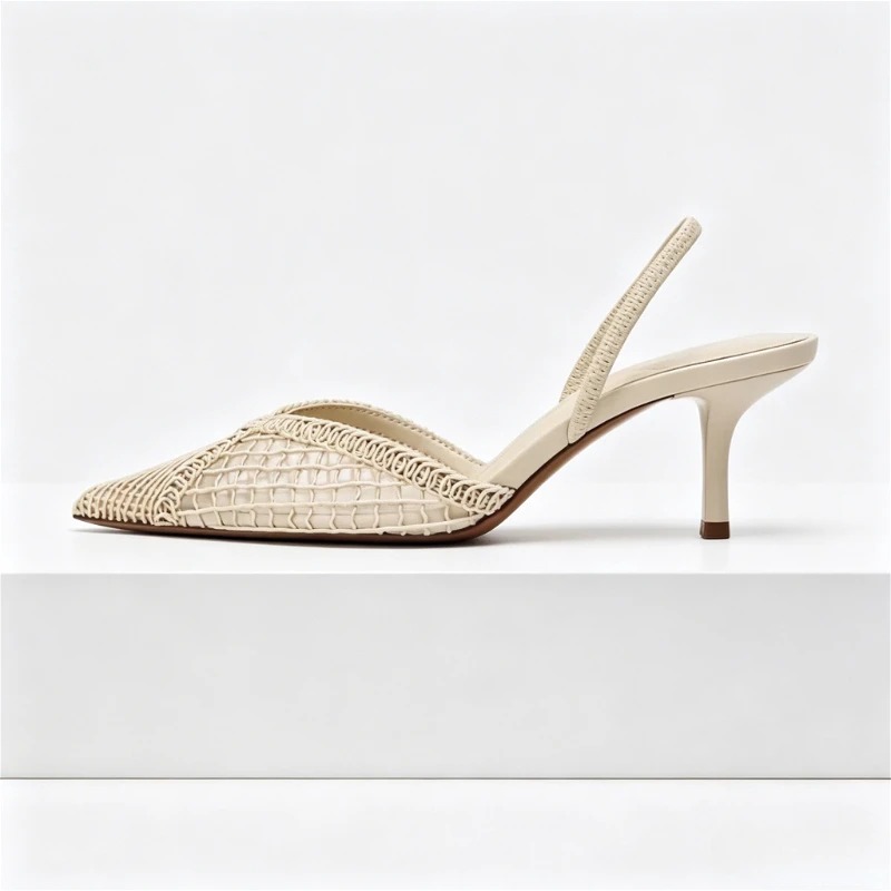 Sandales à talons tissés en ma - Women'S Fashion Brands avis et prix