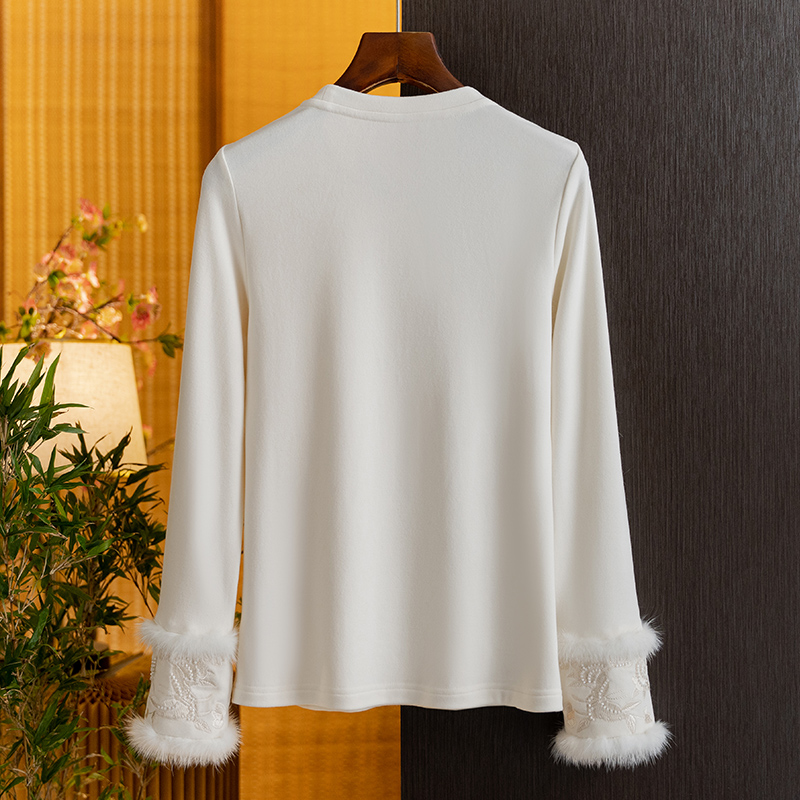Nouveau haut polyvalent brodé  - Women'S Fashion Winter 2026 avis et prix